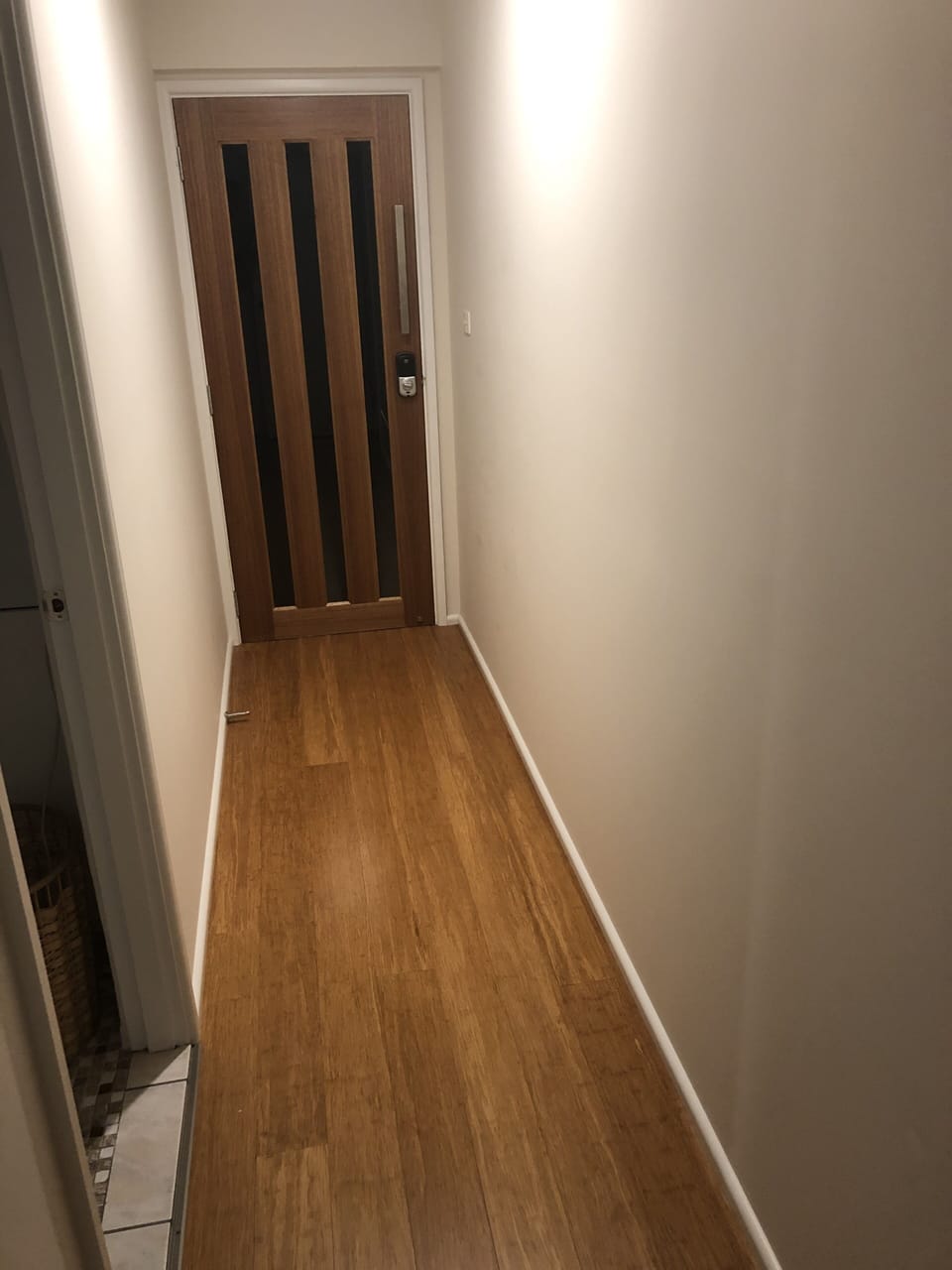 Rear door hallway 