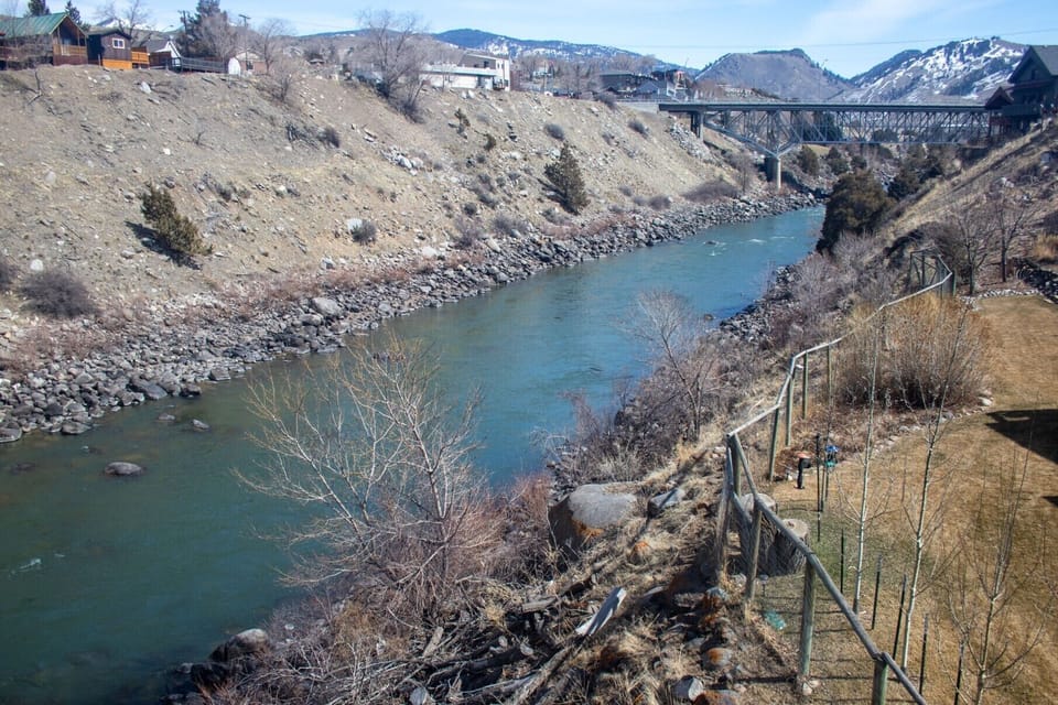 Amazing views of the Yellowstone River.
