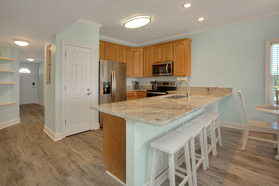 Kitchen with Bar Seating