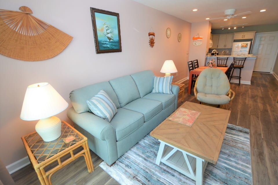 Living Room and Dining Area