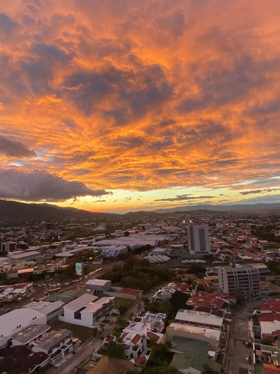 Early birds get captivated by beautiful sunrise from their private balcony.