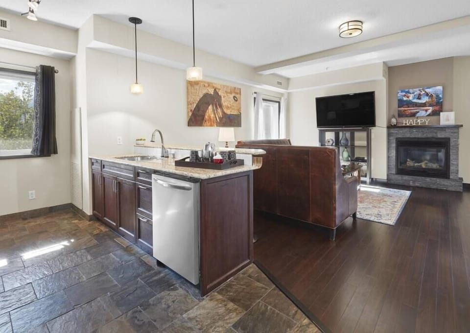 Spacious living room in vacation rental property