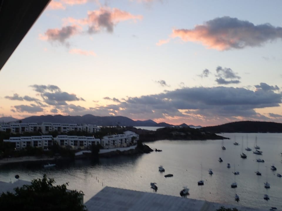 Day break - St John in far background