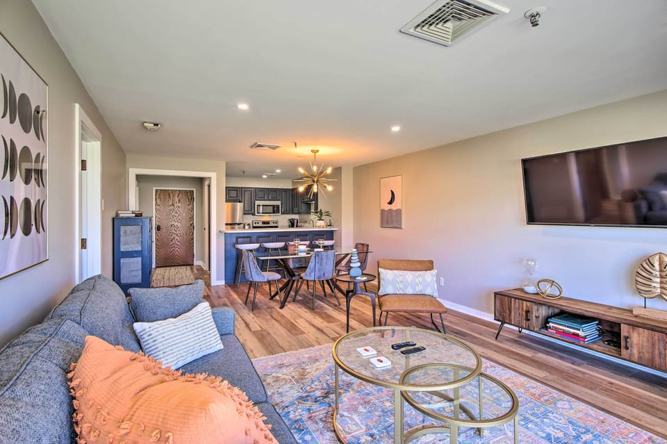 Living Room | Balcony Access | Keyless Entry | Central A/C | Free WiFi