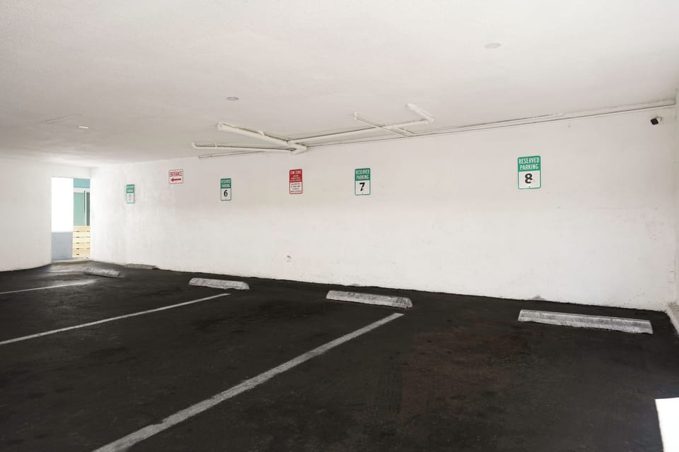 One reserved parking spot per home