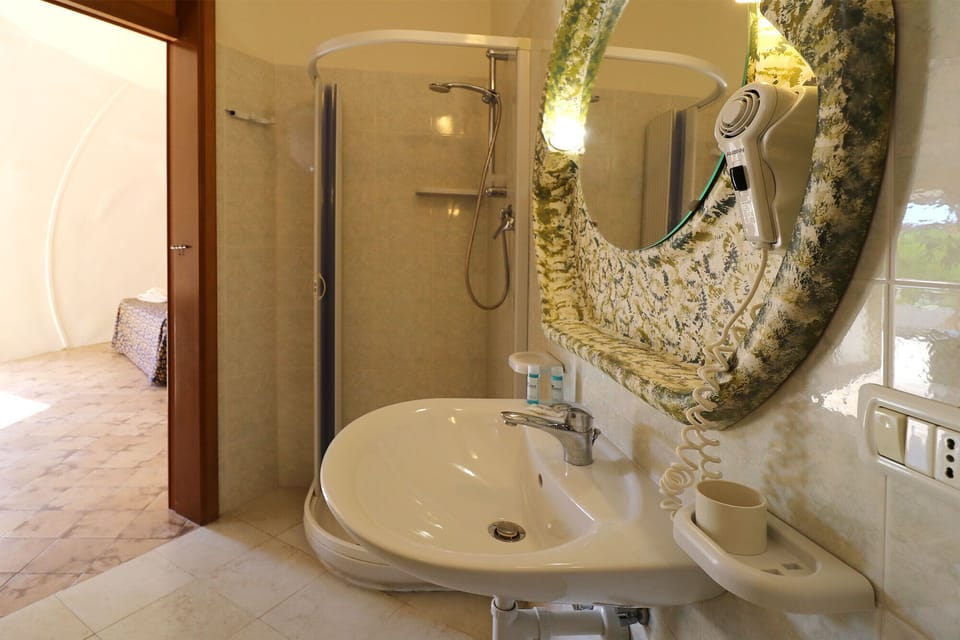 Shower, rainfall showerhead, hair dryer, bidet
