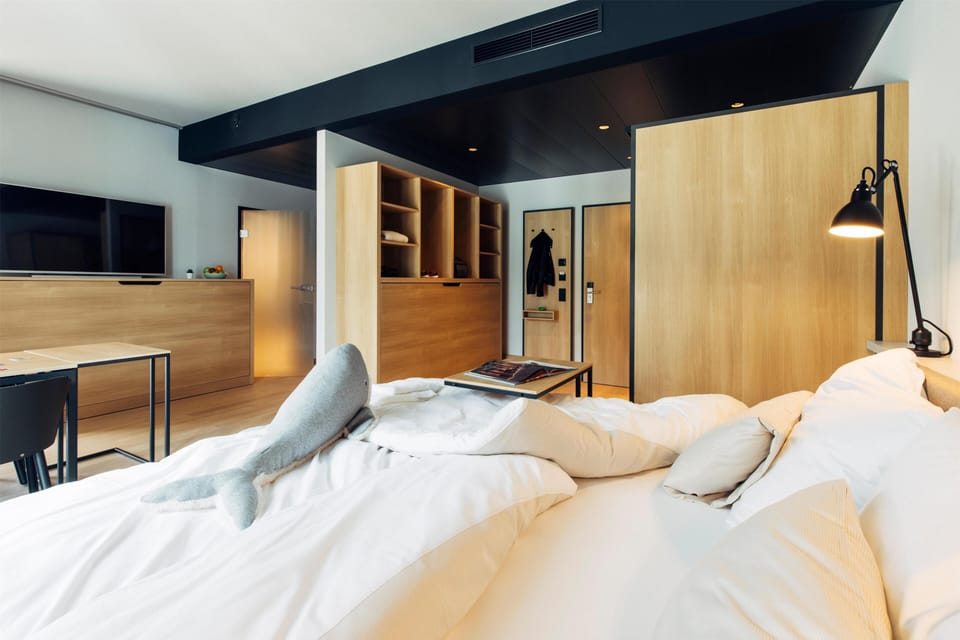 Standard Apartment | Hypo-allergenic bedding, in-room safe, desk, laptop workspace