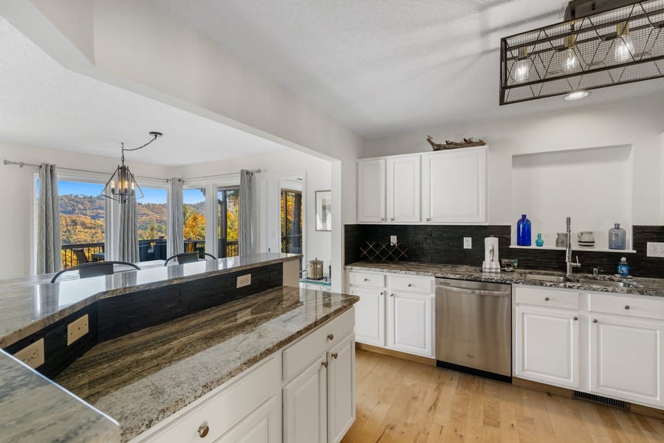 Mountain Views from the Chef's Kitchen