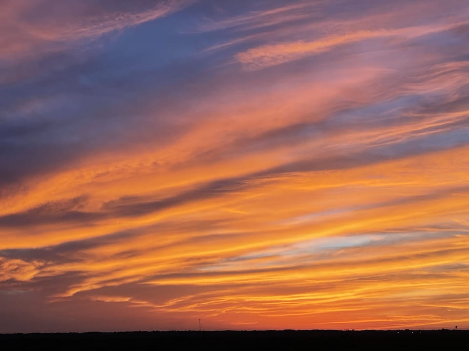 Sunset from Balcony