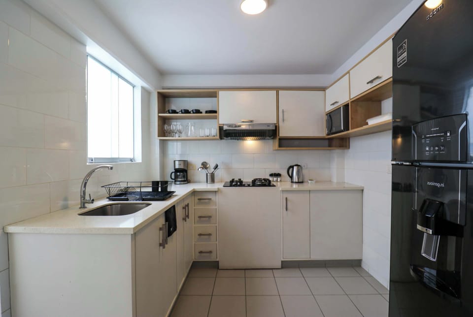 Equipped and functional kitchen for your comfort