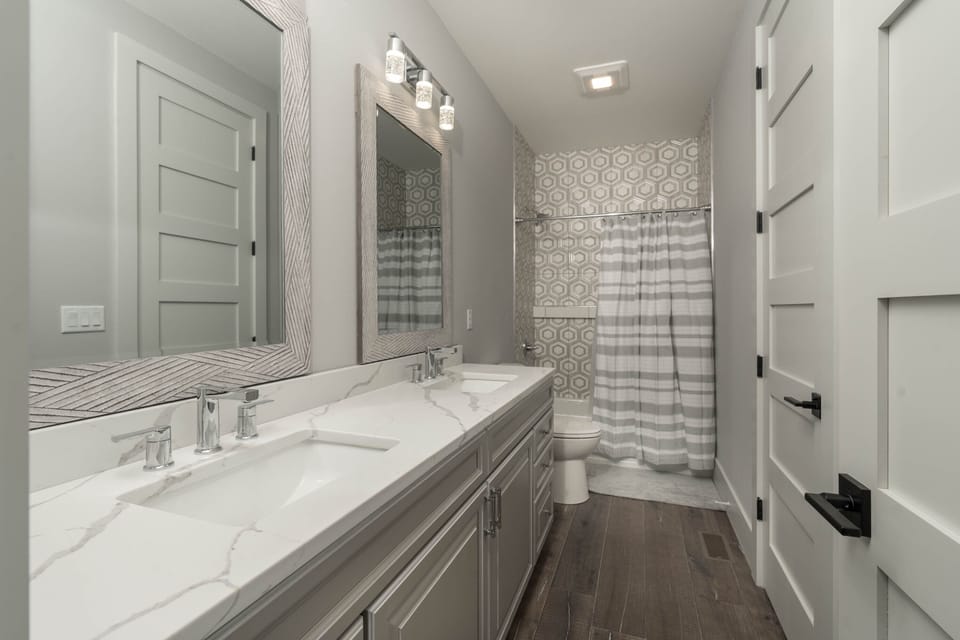 Guest bathroom #1 is equipped with all the essentials for your personal care