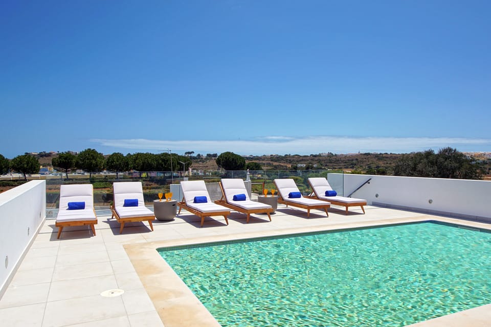 Rooftop swimming pool