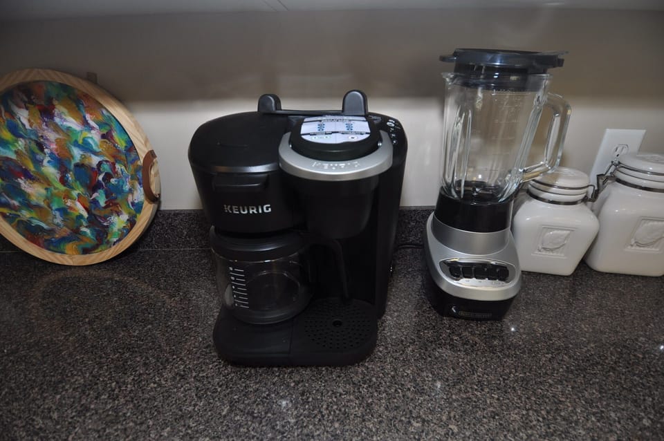 Keurig K-Cup plus ground coffee