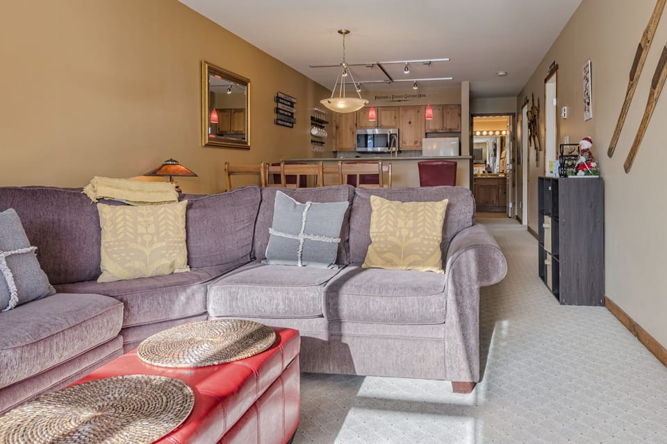 View of Condo from Living Room 