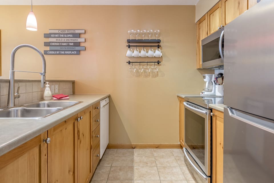 Upgraded to Stainless Steel Appliances