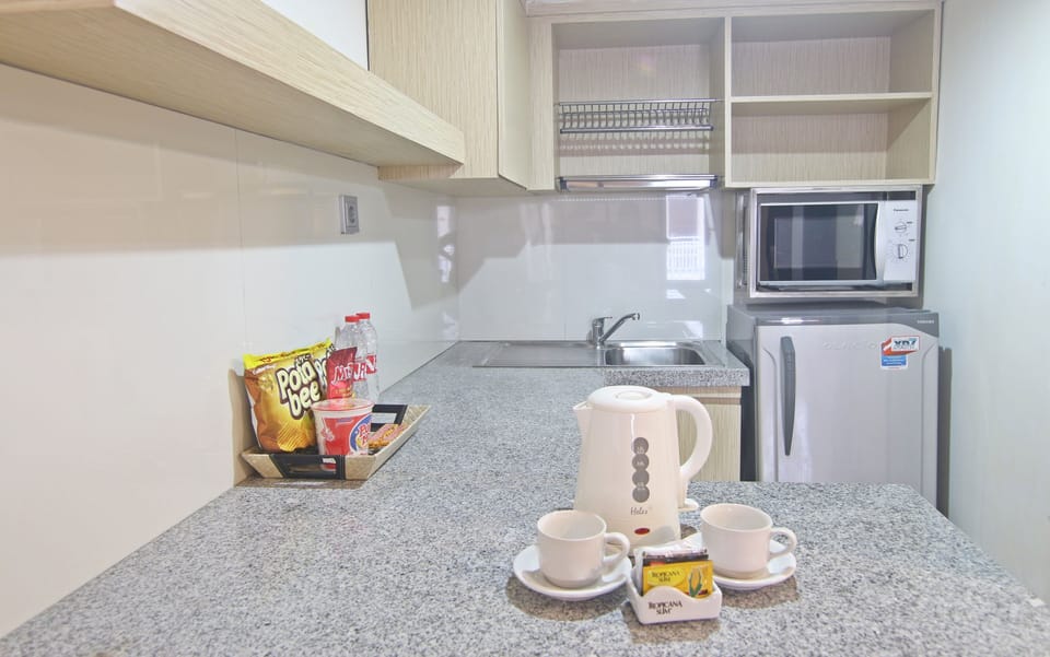 Studio Apartment | Premium bedding, minibar, in-room safe, individually furnished