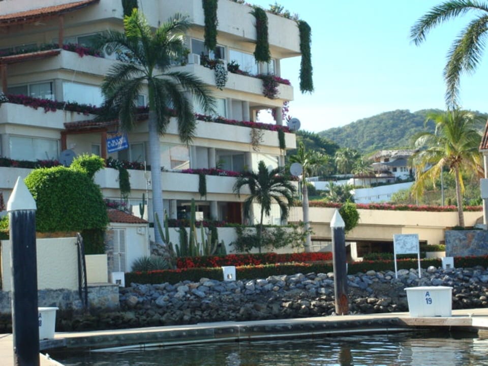 Condo view of Isla Alegre as seen from the Marina