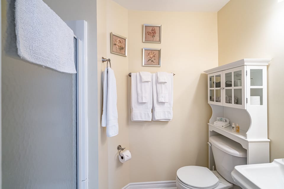 Traditional Room, 1 Queen Bed, Balcony, Garden View | Bathroom | Shower, designer toiletries, hair dryer, towels