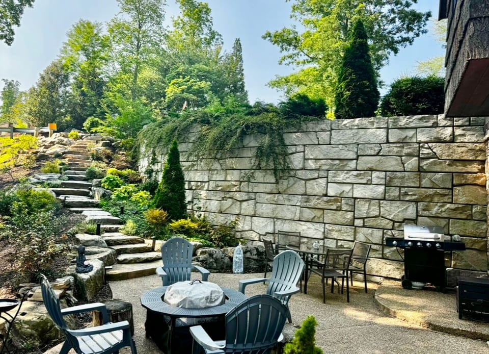 Enjoy cooking on the grill and dining alfresco on the patio