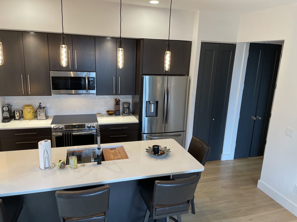 Fabulous kitchen with induction range!