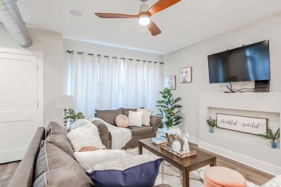 Gather around for a movie night after a long day of exploring our city.