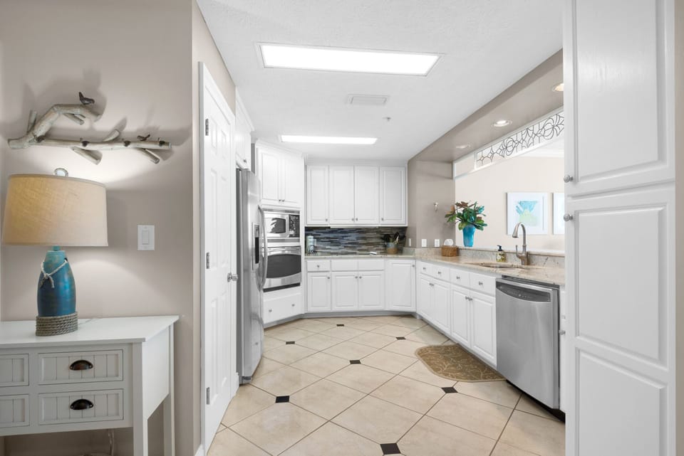 Plenty of Space and Cabinetry in the Kitchen