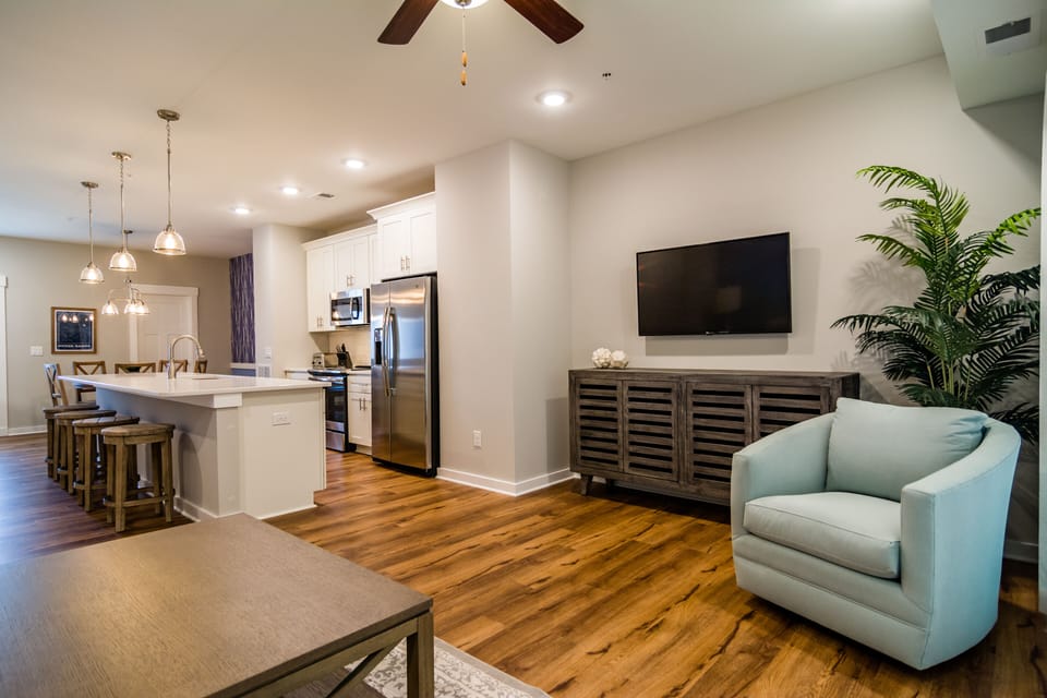 Great Room Located on the Second Level
