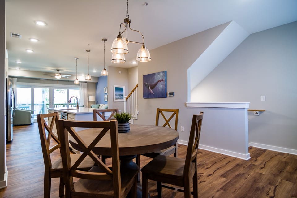 Dining Area Located on the Second Level