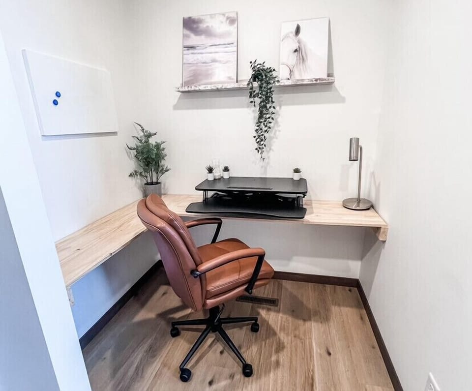 Perfect Telework station in the master bedroom
