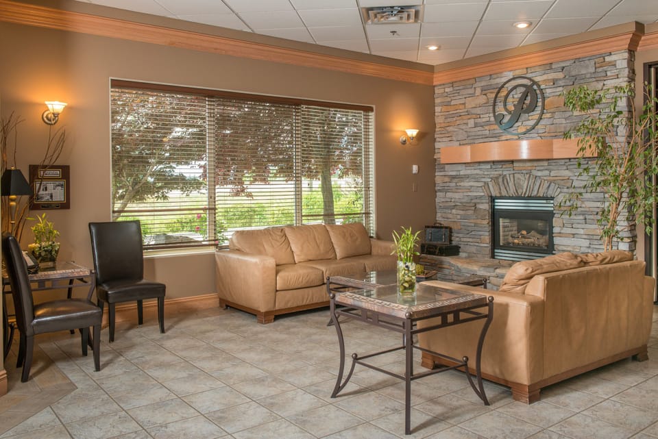 Lobby sitting area