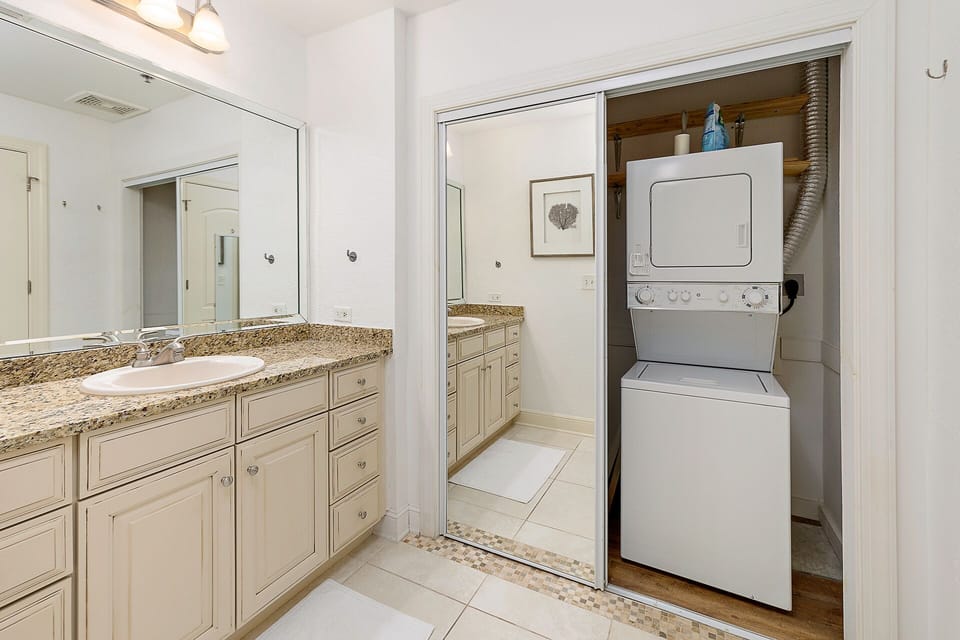 Laundry and Bathroom