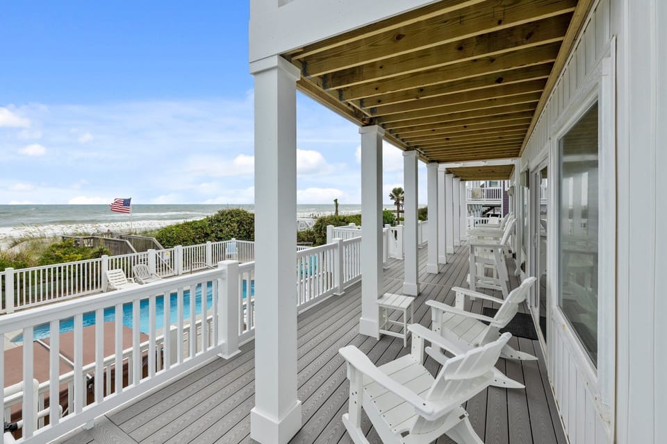 Relax on the trex deck.