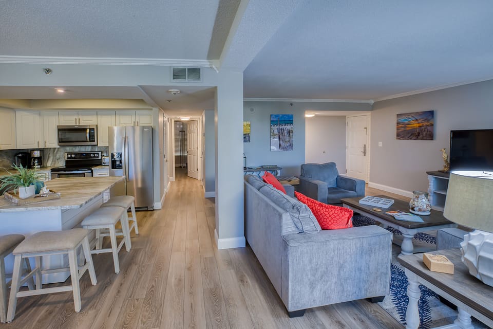 Living Room & Kitchen