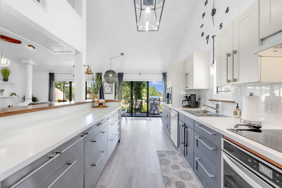 Lake Views From the Kitchen