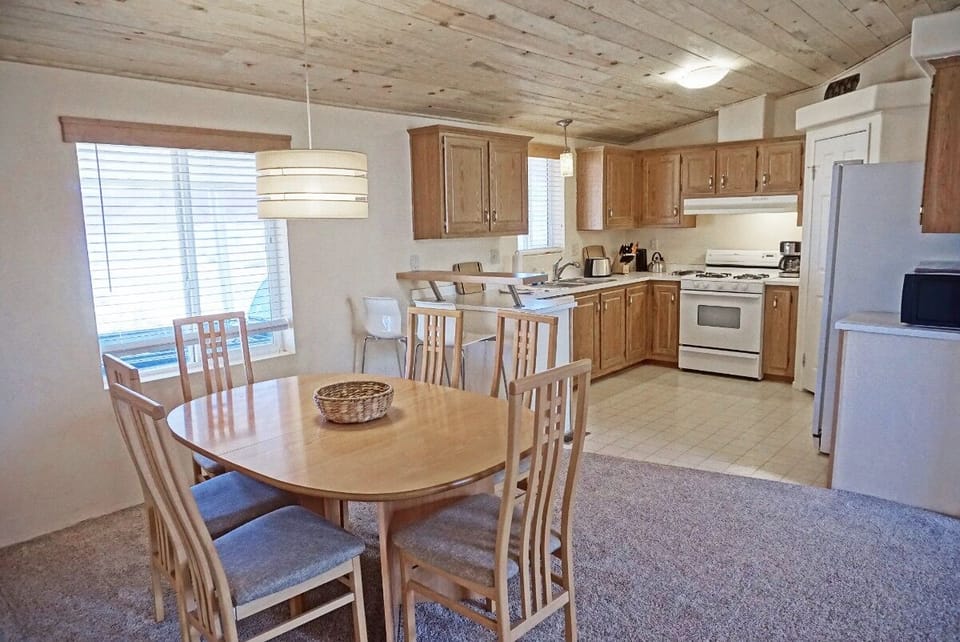 Kitchen and dining room