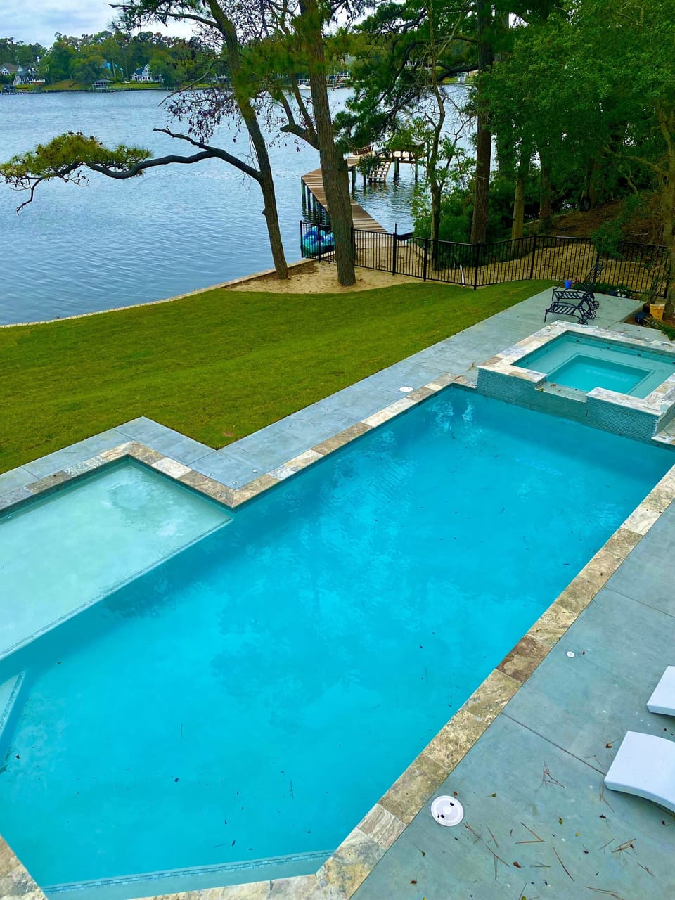 View from upper sun deck.