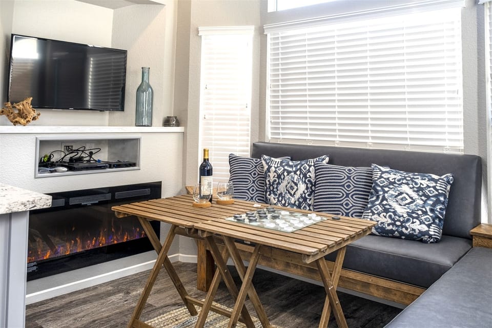 The living area