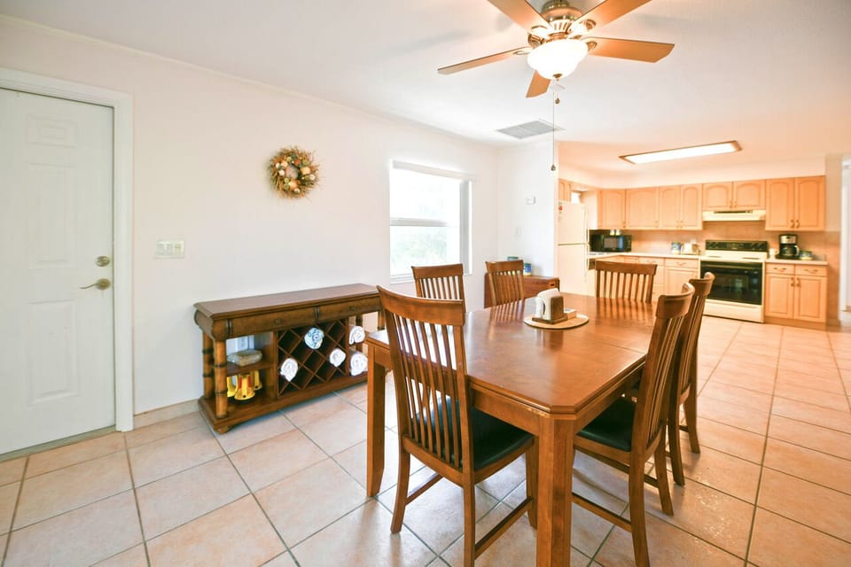 dining and front door