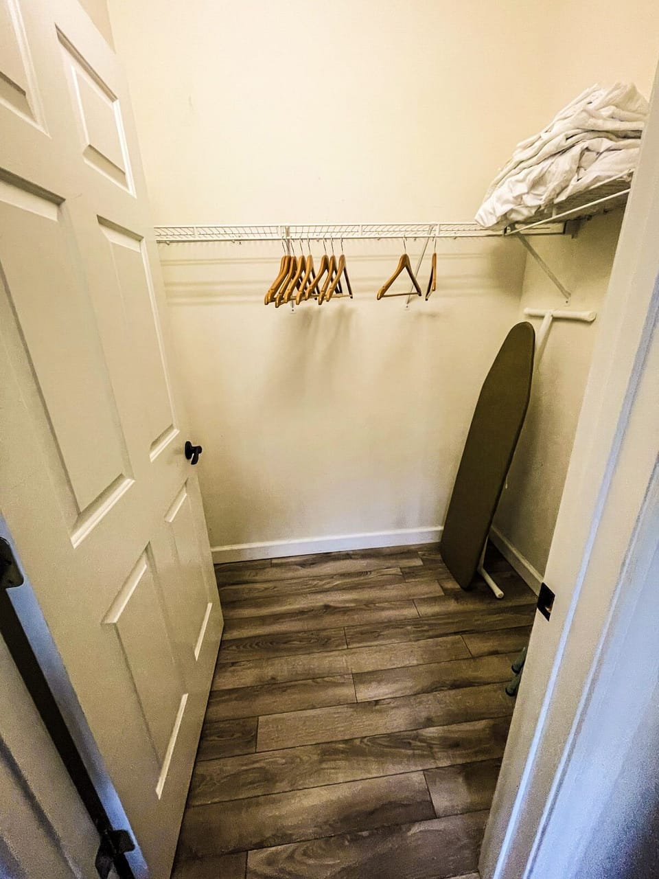 Unleash Your Inner Fashionista in Our Spacious Walk-In Closet 