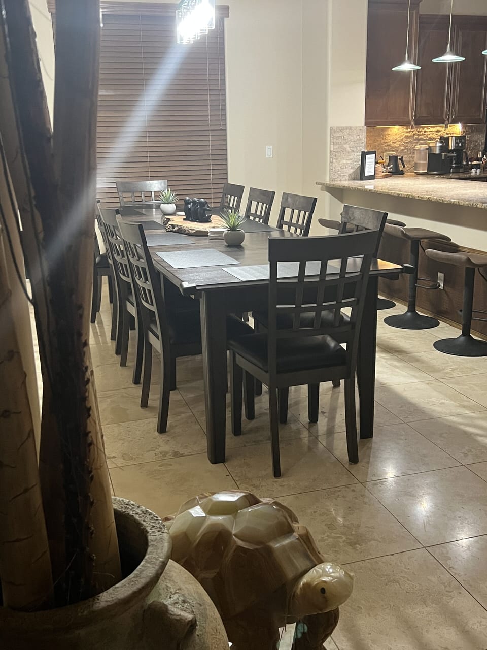 large dinning table to seat 10