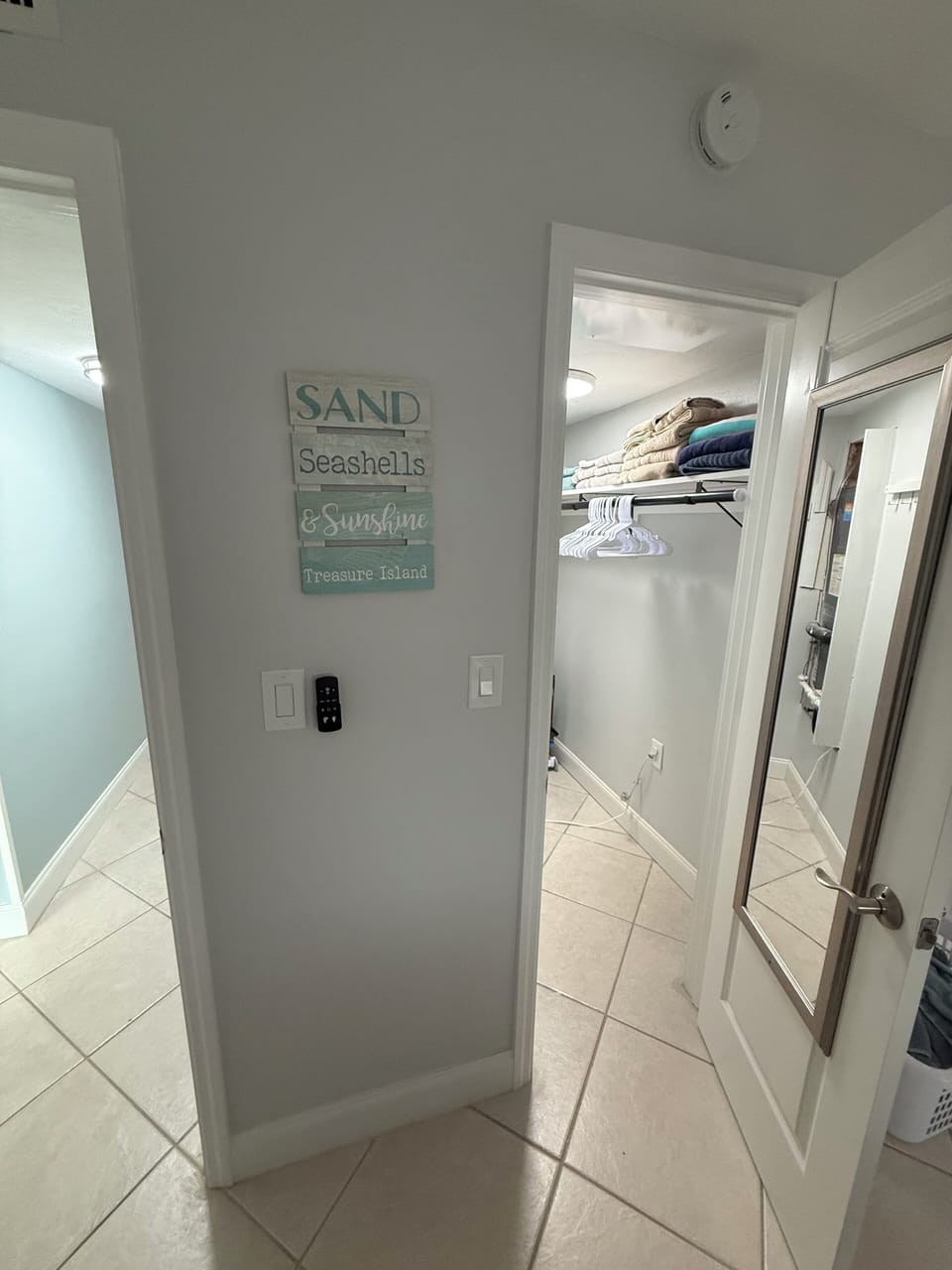 Master closet