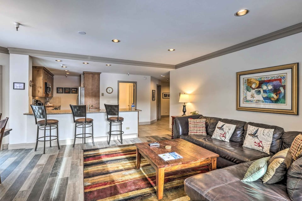 Open Kitchen Concept with adjacent Powder Rm.
