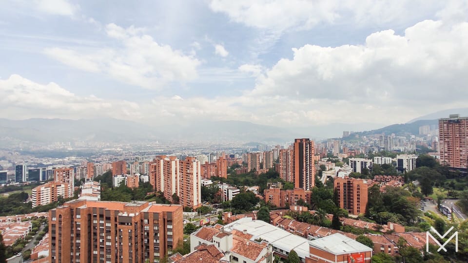 VIEW FROM TERRACE ON TOP BUILDING