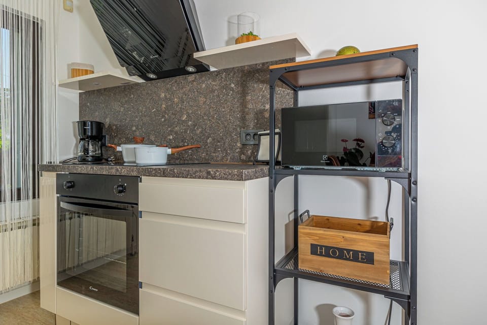 Apartment (A2) | Private kitchen | Fridge, oven, stovetop, dishwasher