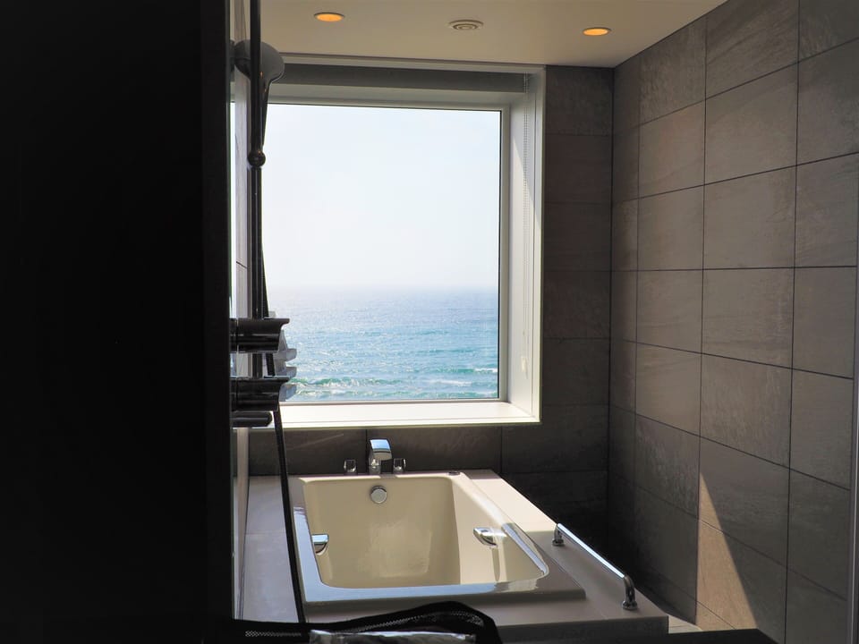 Junior Suite, Non Smoking | Bathroom | Free toiletries, hair dryer, slippers, electronic bidet