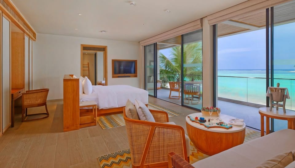 Four Bedroom Beach Villa with Private Pool | Premium bedding, Tempur-Pedic beds, minibar, in-room safe