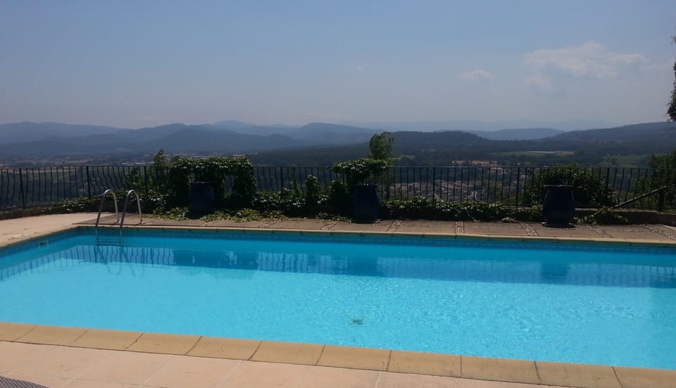 Pool with open views