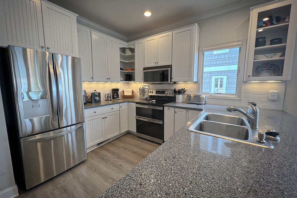 Well-stocked kitchen