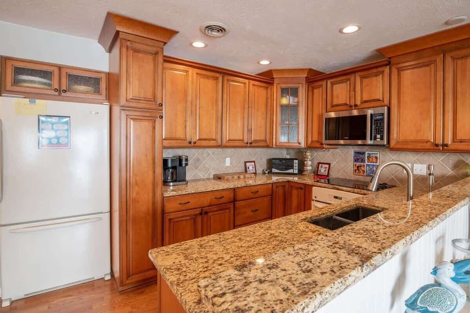 Kitchen with Granite Countertops