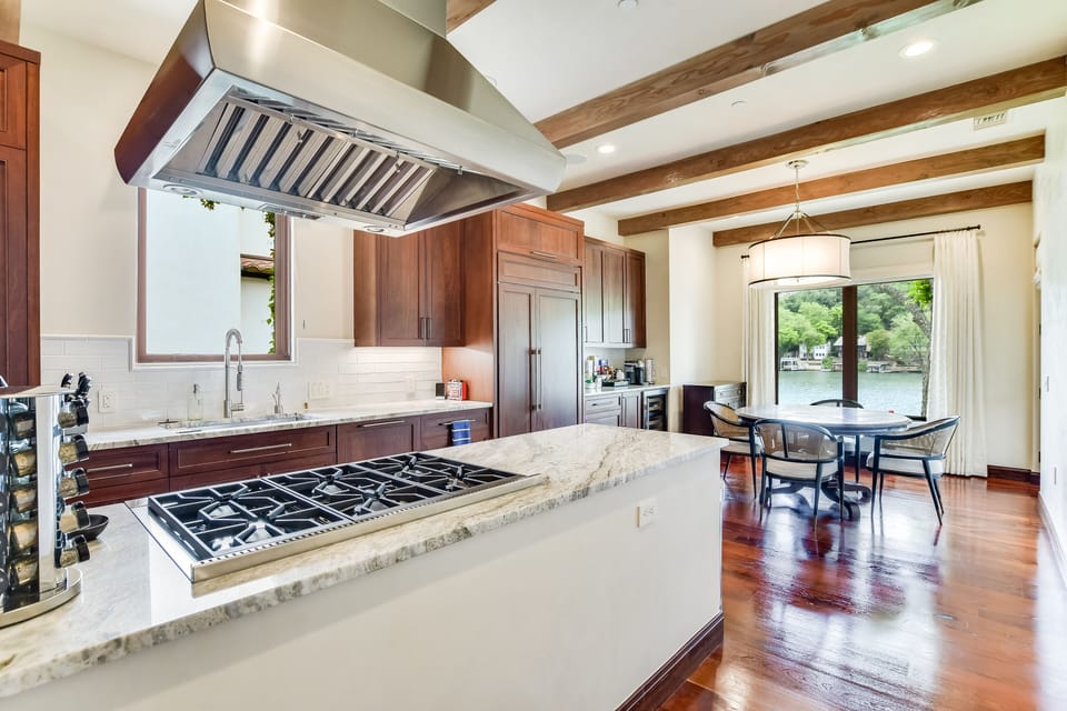 Guest House Main Kitchen and Dining Area